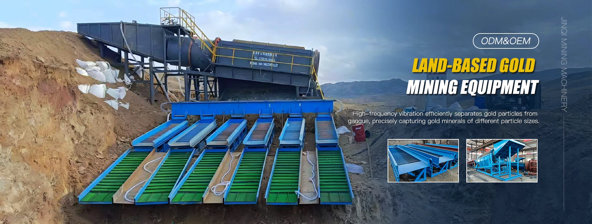 Producător de echipamente pentru minerit de aur din China