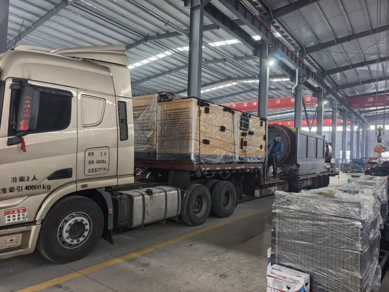 Jinqi Mining Machinery livrează un lot de echipamente de separare și suport pentru tamburi către Rusia