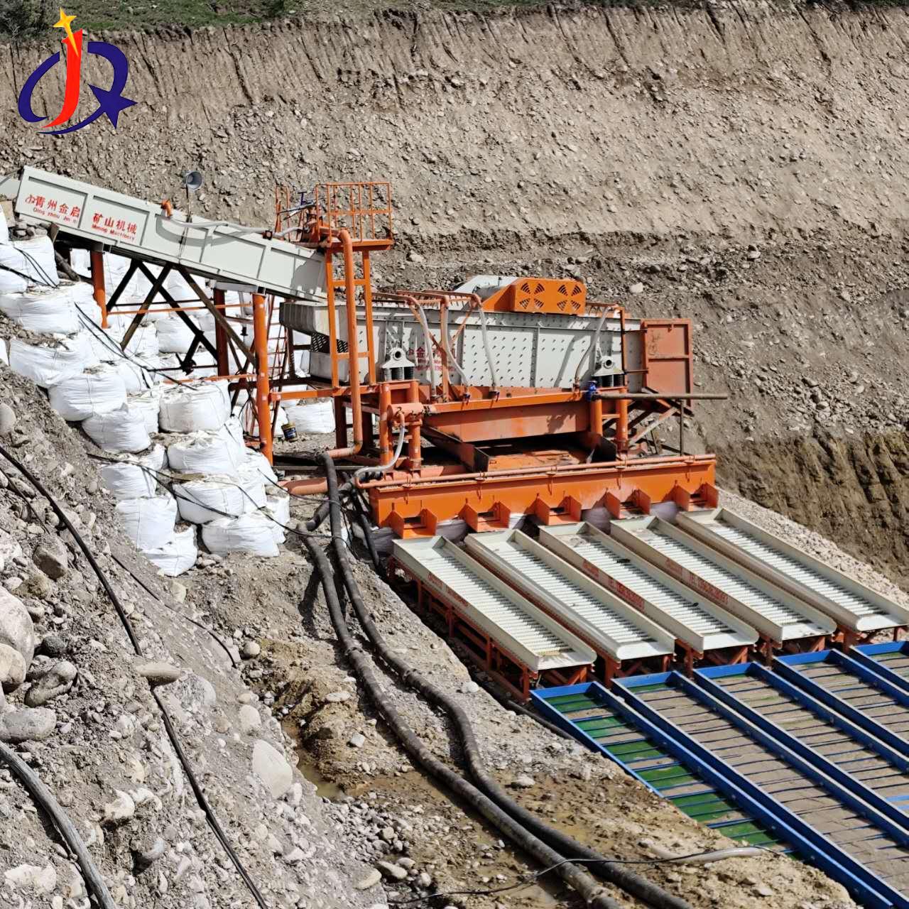 Instalarea și punerea în funcțiune a unității de spălare aur sita vibrantă finalizată în Kârgâzstan