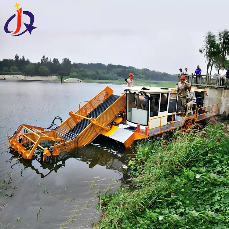 Barcă de tăiat zambile și lentile de rață